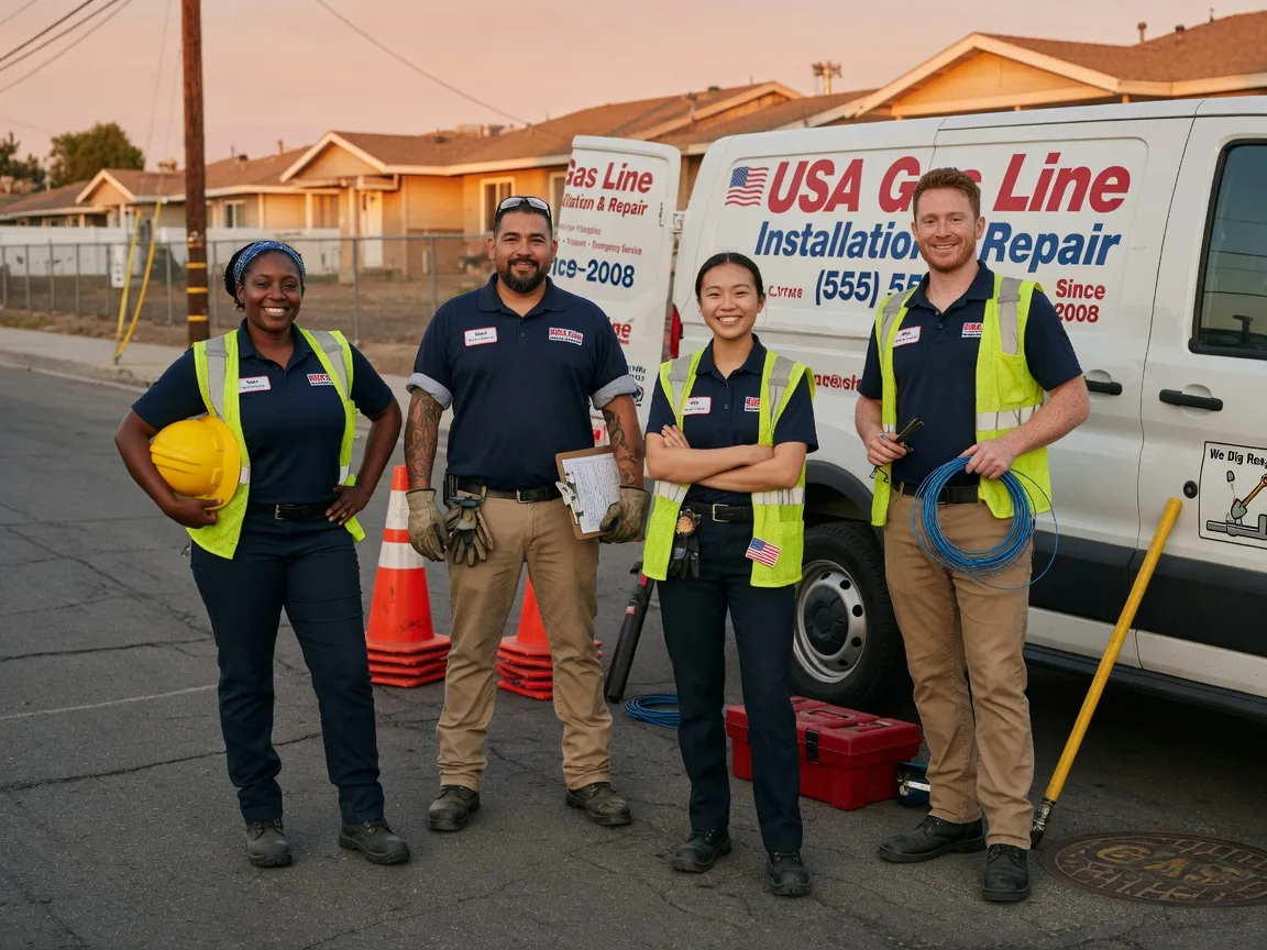 Gas Line Installation company in Rosston, TX